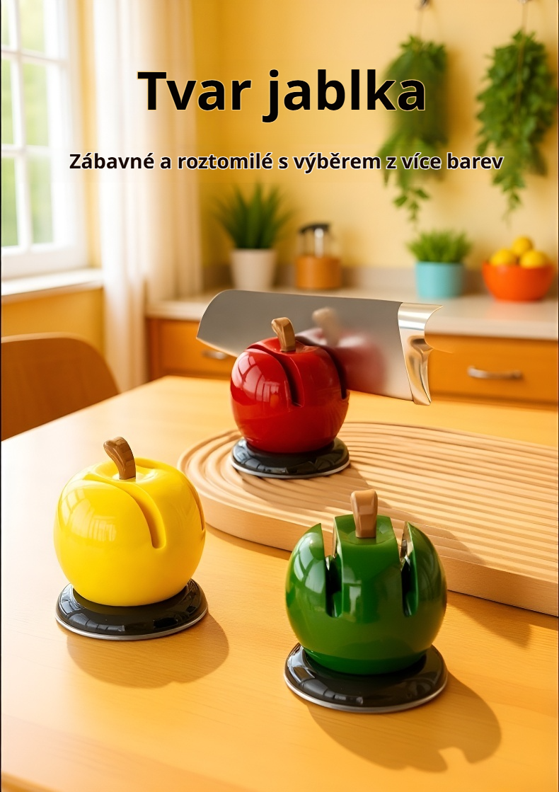 Bezpečn&eacute; ostřen&iacute; nožů s př&iacute;savkou