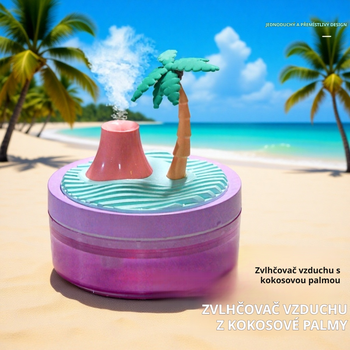  Zvlhčovač vzduchu s hydratační mlhou pro domácnost