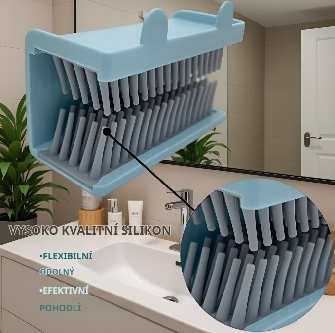 Filtr na vlasy do vany z kvalitn&iacute;ho silikonu