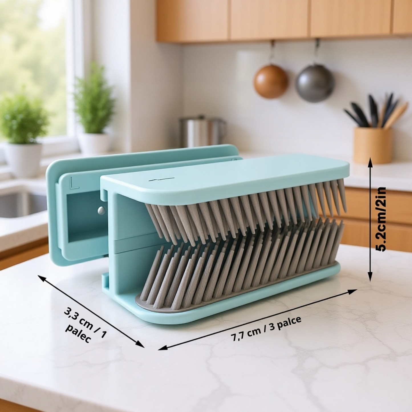 Silikonový filtr na sběr vlasů do koupelny