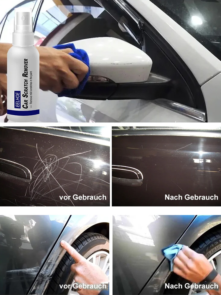 3 Sekunden Reparatur【2024 überarbeitete Version】Autolack-Reparatur-Kratzerspray