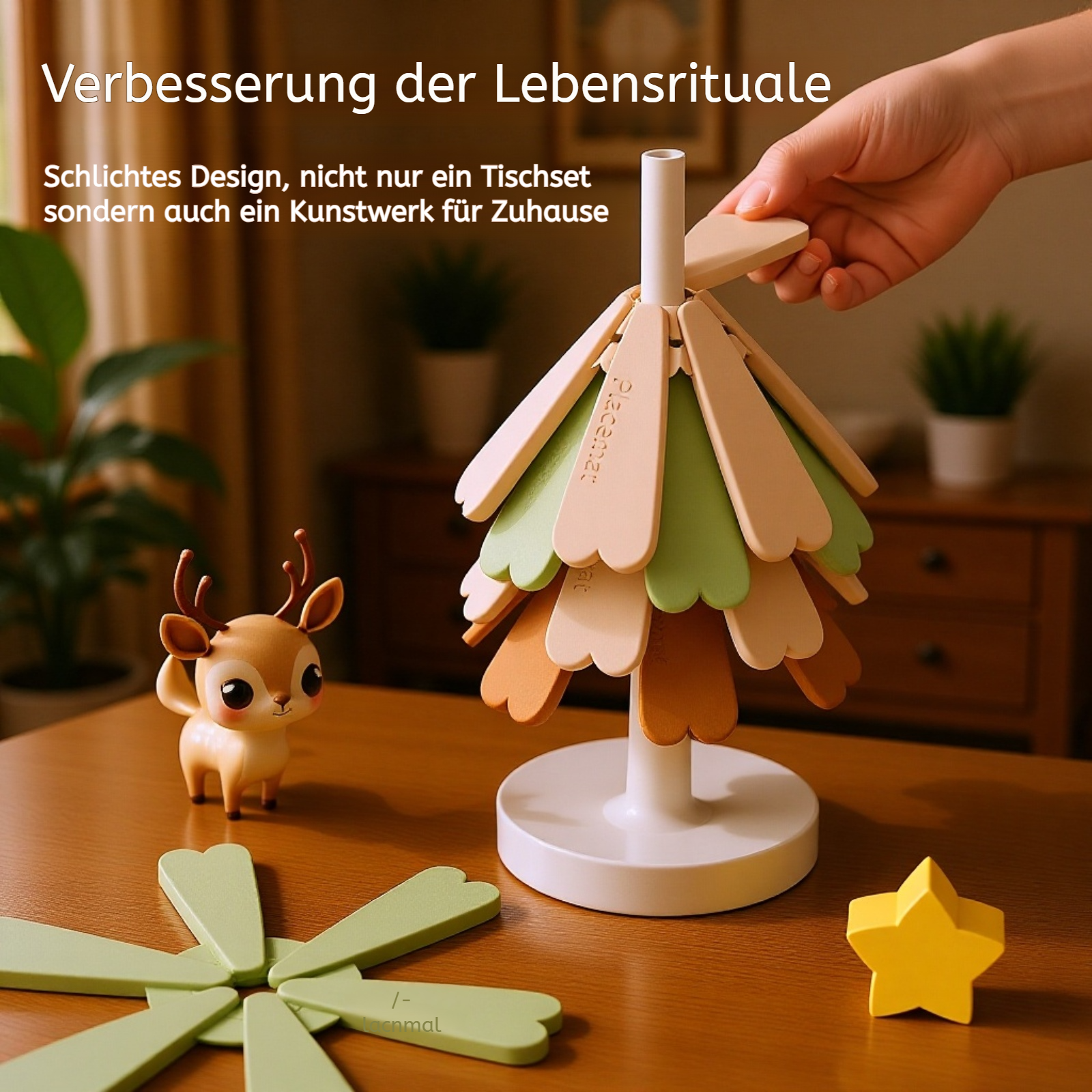 Christmas tree insulation pad silicone anti-scalding placemat high temperature resistant table mat h