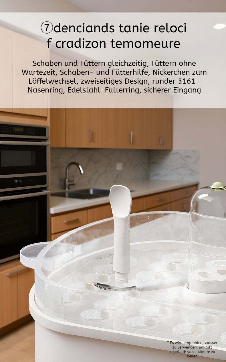 Doppelseitiger Baby-Löffel aus sicheren Materialien