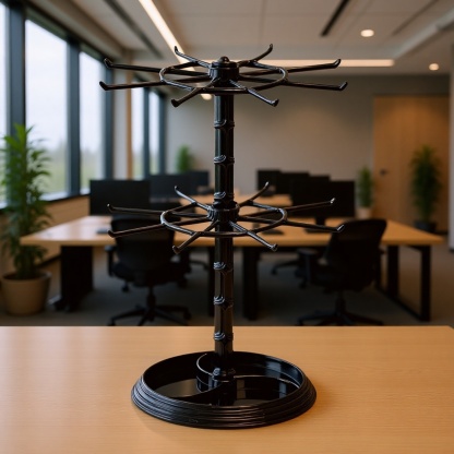 Rotierender Schmuckorganizer mit mehreren Ebenen, Ohrringhalter