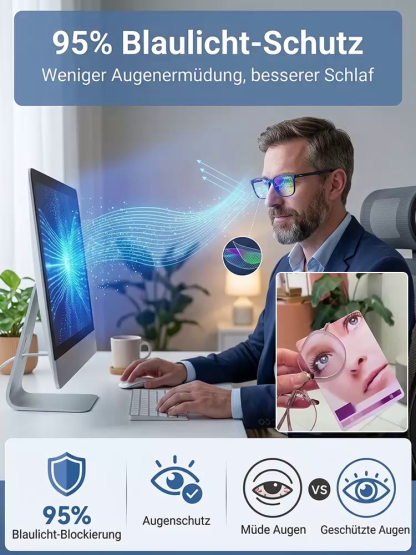 Intelligente Auto-Fokus Lesebrille mit Premium-Qualität