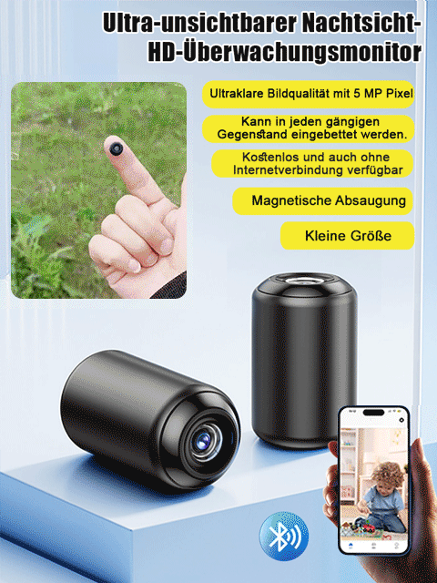 NanoWächter Pro ✨ Kabellose Sofortüberwachung ohne Bohren oder monatliche Gebühren