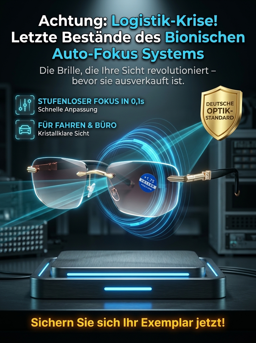 Stuttgarter Labor: Smarte Autofokus-Lesebrille (0-1000dpt) aus Titan