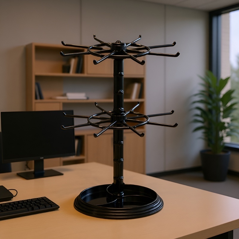 Praktische Schmuckaufbewahrung mit Drehfunktion