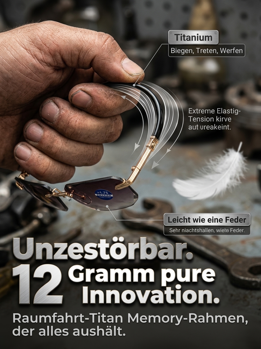 Stuttgarter Labor: Smarte Autofokus-Lesebrille (0-1000dpt) aus Titan