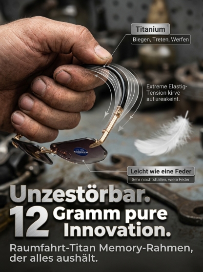 Stuttgarter Labor: Smarte Autofokus-Lesebrille (0-1000dpt) aus Titan