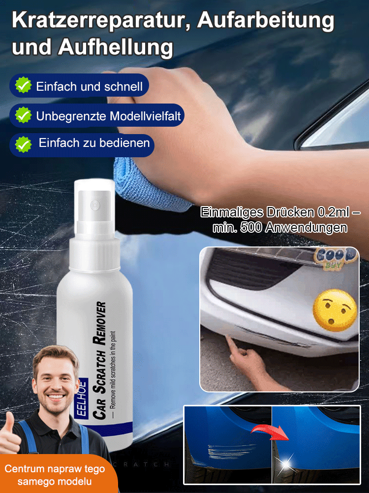 3 Sekunden Reparatur【2024 überarbeitete Version】Autolack-Reparatur-Kratzerspray