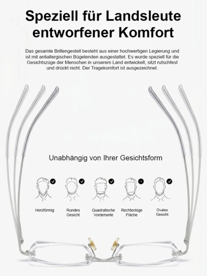 Paleni • Intelligente Zoom-Brille mit Blaulichtschutz für Alterssichtigkeit