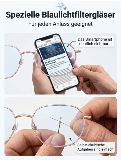 Intelligente Auto-Fokus Lesebrille mit Premium-Qualität