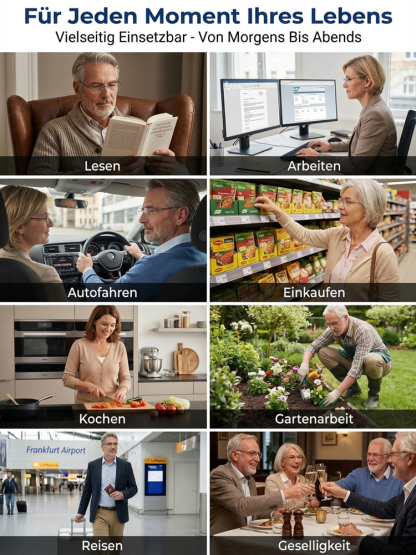 Neue ultraleichte randlose Blaulichtschutz-Lesebrille