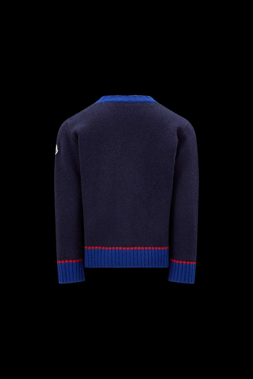 Logo Motif Wool Cardigan