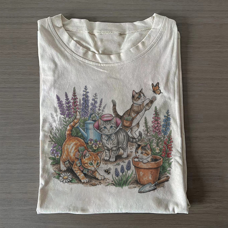 90s Cat Gardeners T-shirt