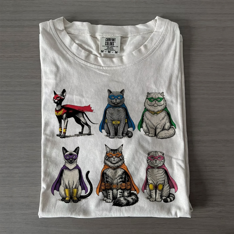 Funny Super Cat T-shirt