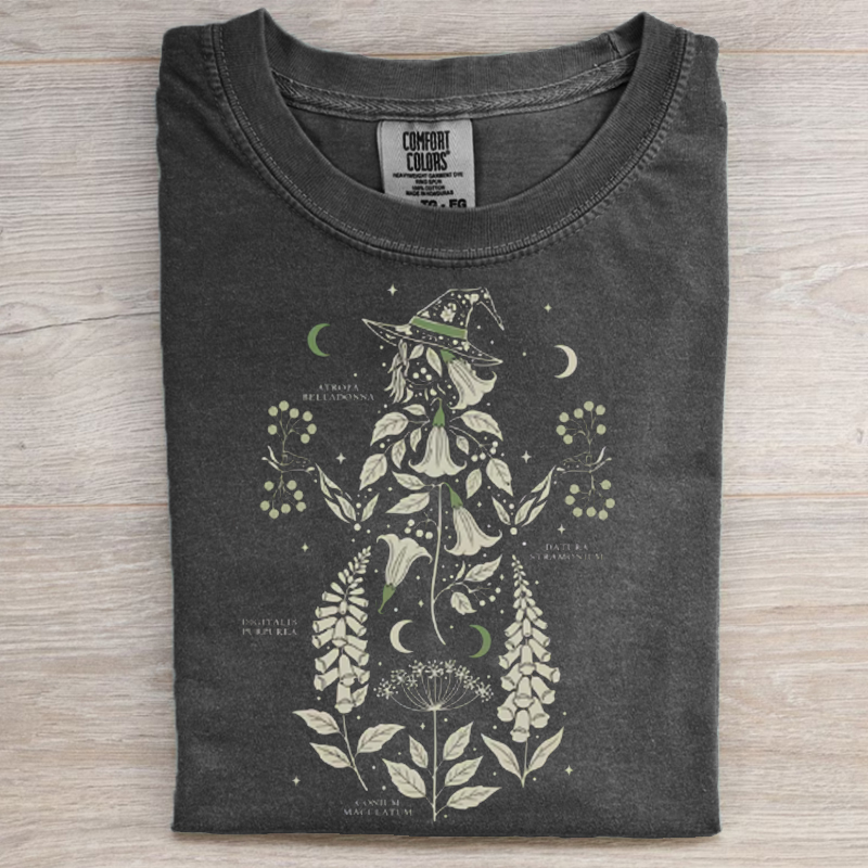 Poisonous Plants Witch T-shirt