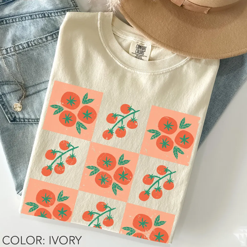 Retro Checkered Summer T-shirt