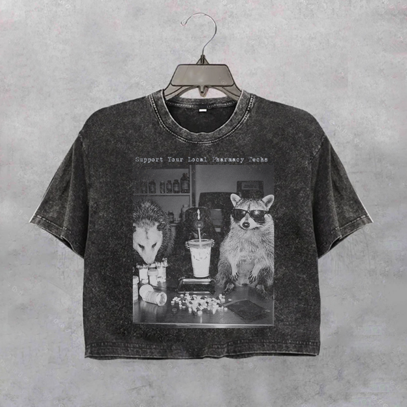 Pharmacy Tech Cropped T-shirt