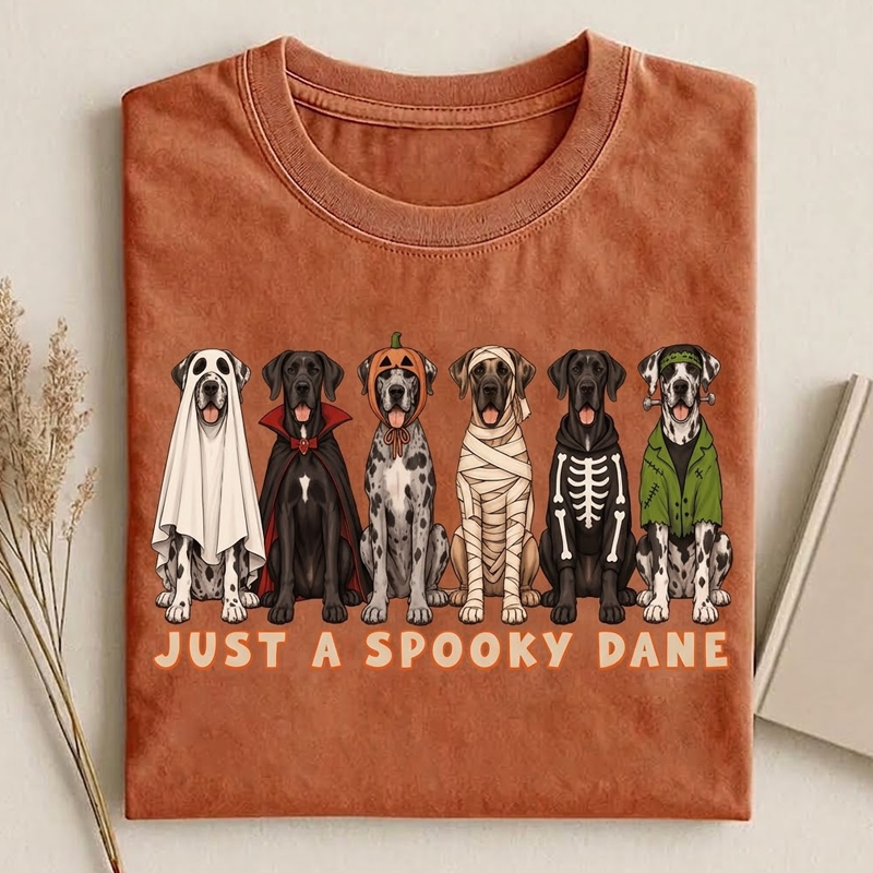 Halloween Great Dane T‑shirt
