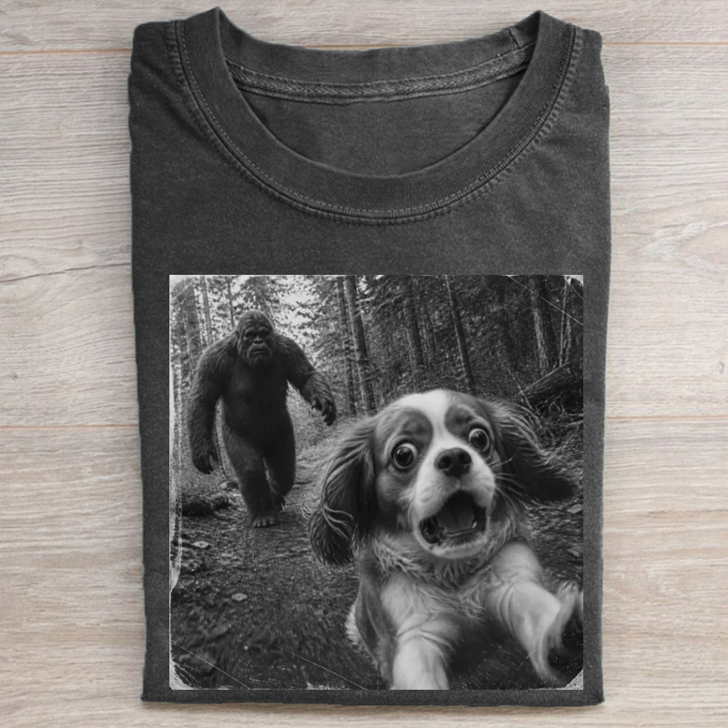 Bigfoot And Cavalier T‑shirt