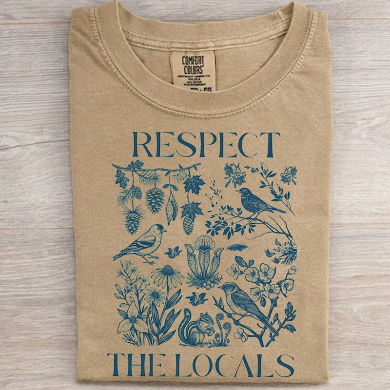 Respect The Locals T-shirt