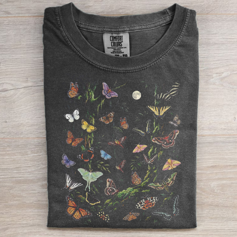Vintage Butterfly Moth Cottagecore T-shirt