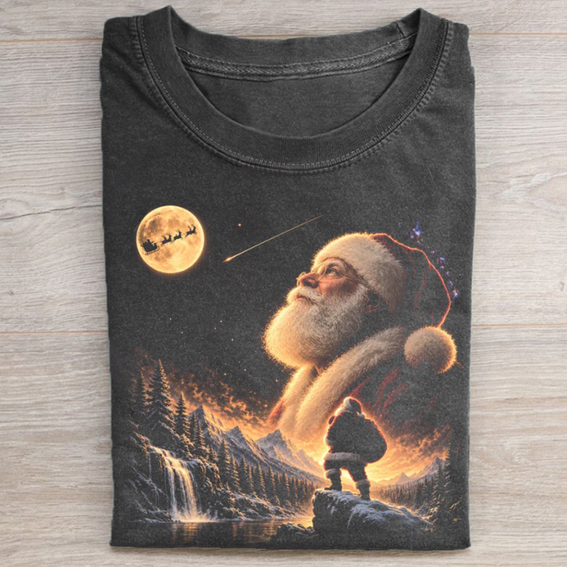 Vintage Santa Claus T‑shirt