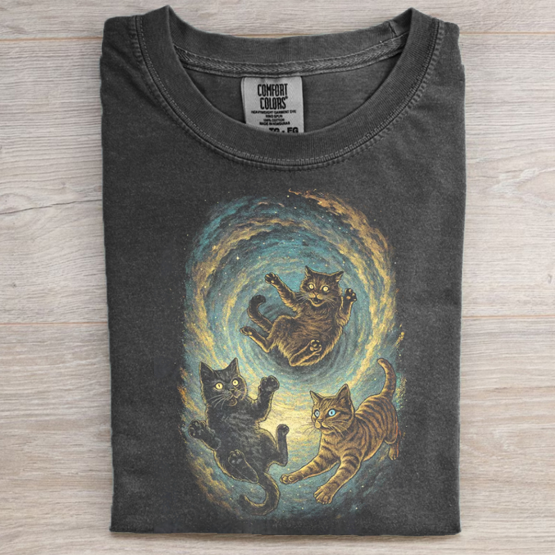 Vintage Cat Portal T-shirt