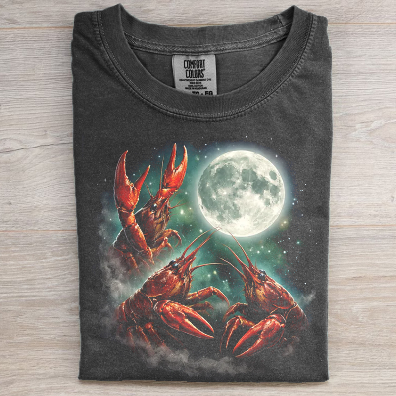Three Crawfish Moon T-shirt