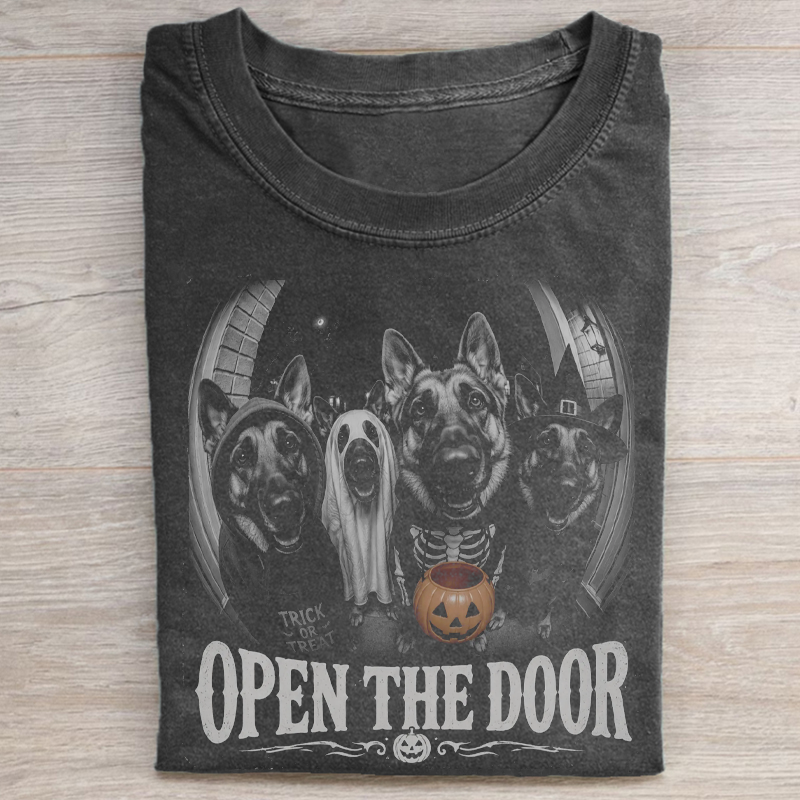 German Shepherd Halloween T‑shirt