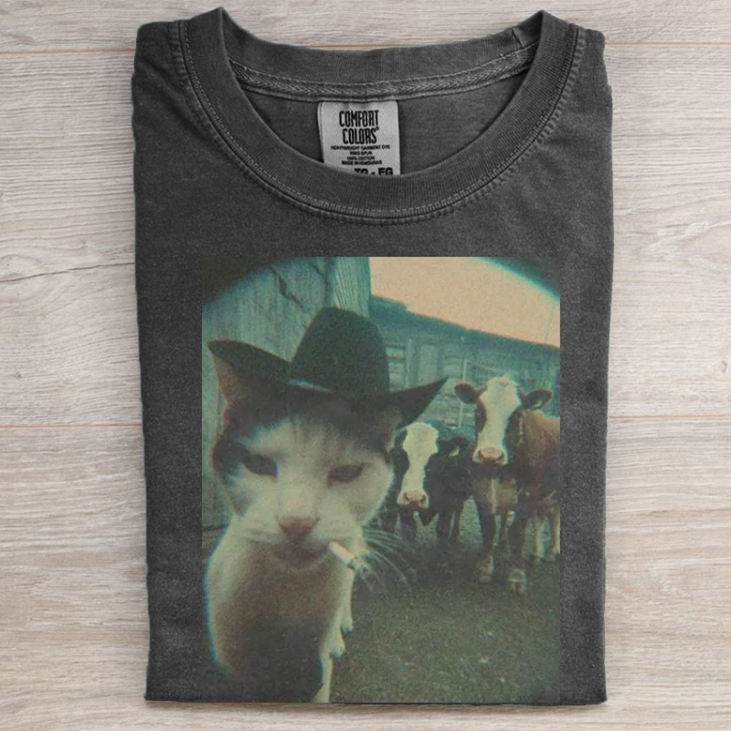 Cowboy Cat T-shirt