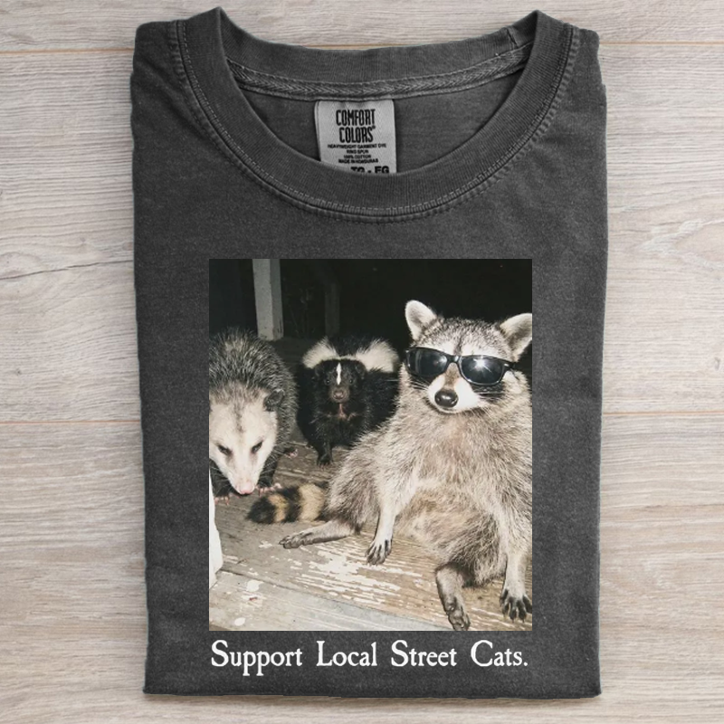 Funny Raccoon Skunk Possum T-Shirt
