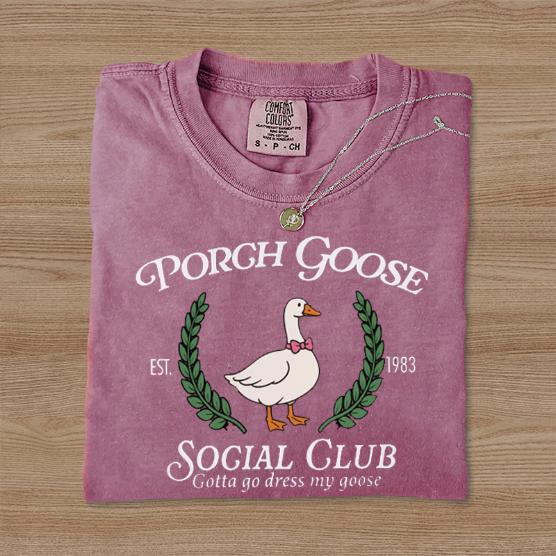 Porch Goose Social Club T-shirt