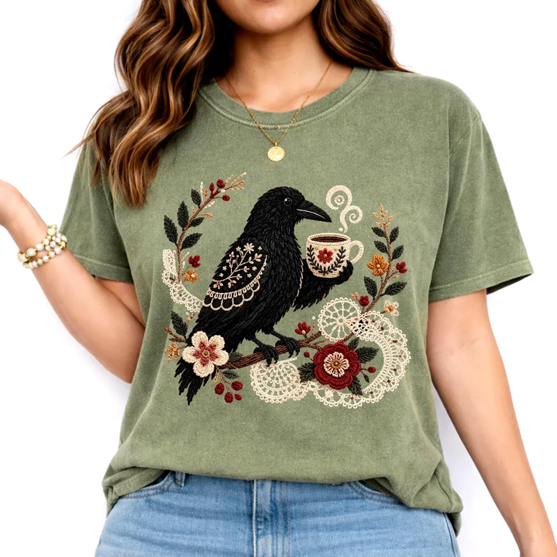 Crow Coffee T-shirt