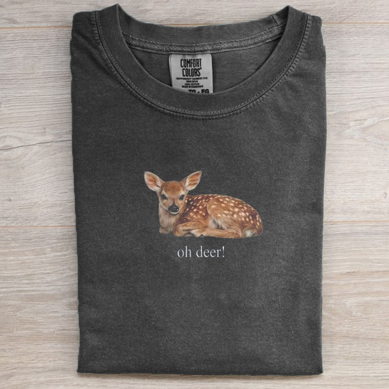 Oh Deer Graphic T-shirt