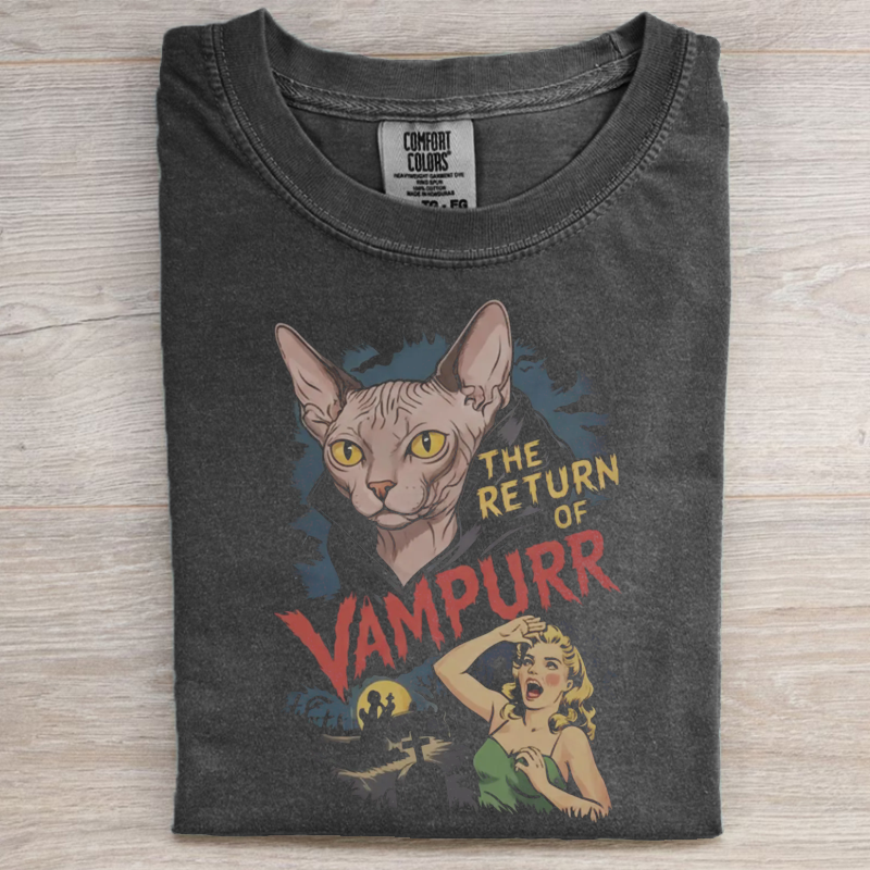 Vampurr Sphynx Vampire T-shirt