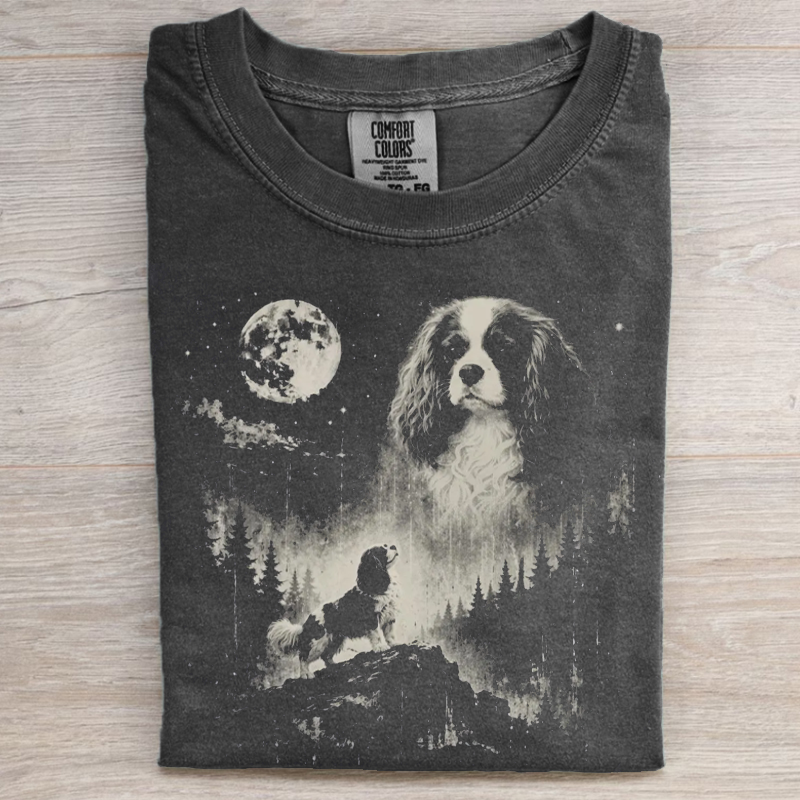 Cavalier King Charles Moon T-shirt