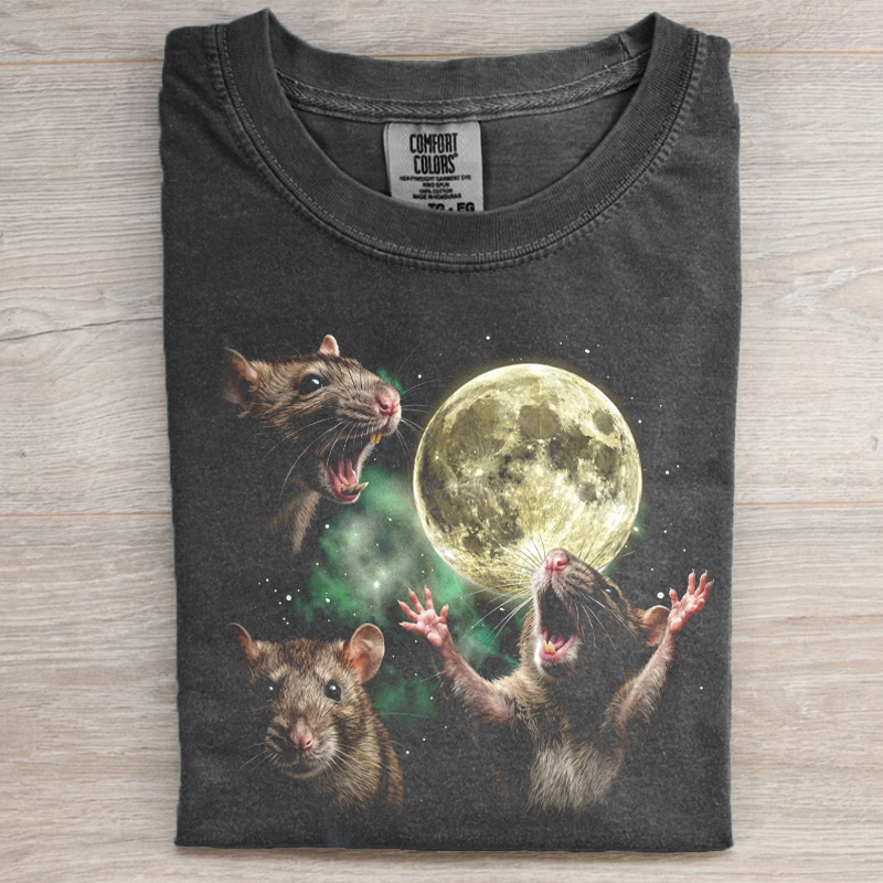 Three Rats Moon T-shirt