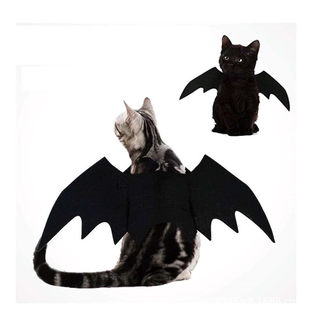 Felt pet bat wings