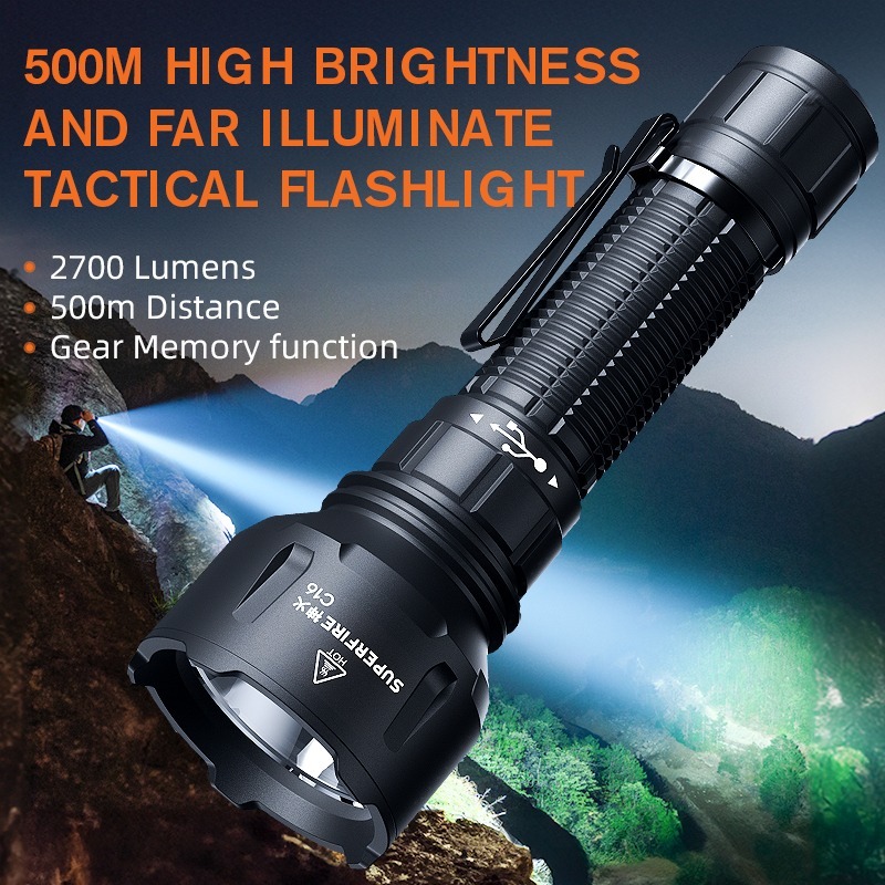 Powerful Waterproof Handheld Flashlights