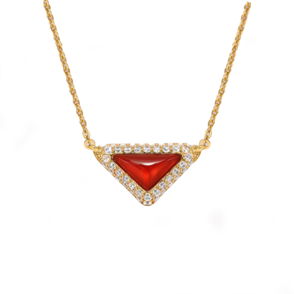 INS4097-14k Gold Love Heart Gemstone Bracelet for Women,7MM Heart-cut Created Birthstone Anniversary Birthday Mother's Day Bracelets Jewelry for Mom Her 6.5''+2''