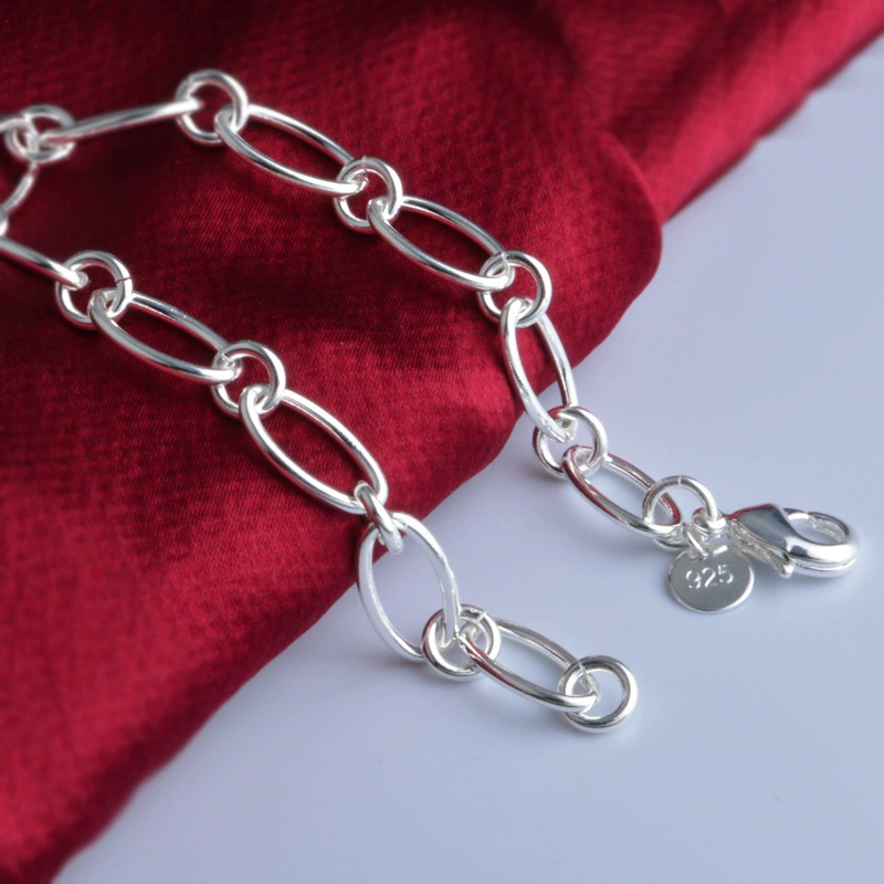 INS4092-LES POULETTES JEWELS - Sterling Silver Charms Bracelet - Classics