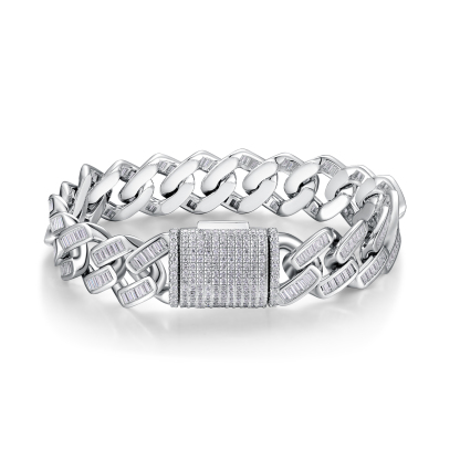 Z001-SL15267-19CM-Locked Hearts Chain-19cm