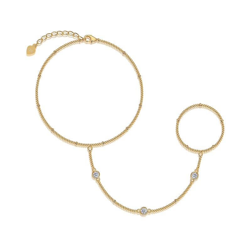 Z001-SL15140Y01-Heart-Chain's Whisper-18CM+3CM