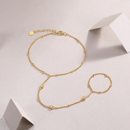 Z001-SL15140Y01-Heart-Chain's Whisper-18CM+3CM