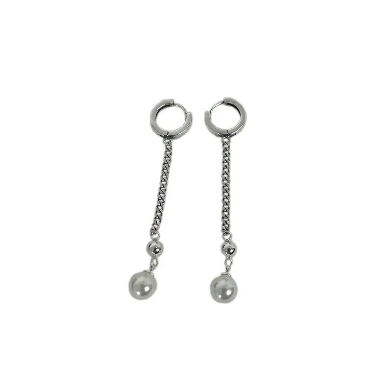 INS2030-Disco Ball Earrings for Women Clip on Non Pierced, Pink Gold Silver Mirror Bead 60s 70s Bachelorette Dangling Drop Christmas Costume Outfit Accessories Jewelry