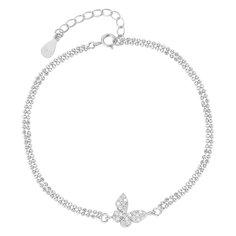 INS4001-Gatuida Sterling Silver Bracelet for Women Vintage Style Comfortable Fit for Girlfriend Wife Friends