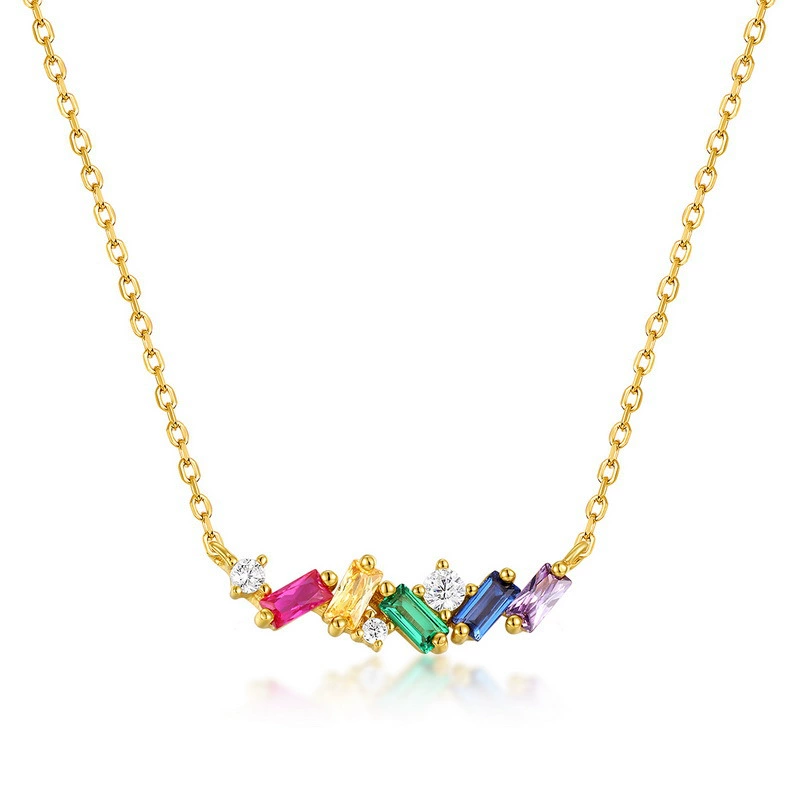 INS3038-Gold, Multicolor Charm Necklace for Women: Starfish Boho Non Tarnish Dainty Country Concert Outfit Y2k Choker Punk Rock Necklace